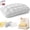 Gray, variant on Marshmallow Fluff Pillow, Cooling Marshmallow Puff Pillow, Mellow Sleep Cloud Ice‑Silk Bed Pillows for Adults, Super Soft Premium Down-Alternative Filling Pillows for Side Sleeper