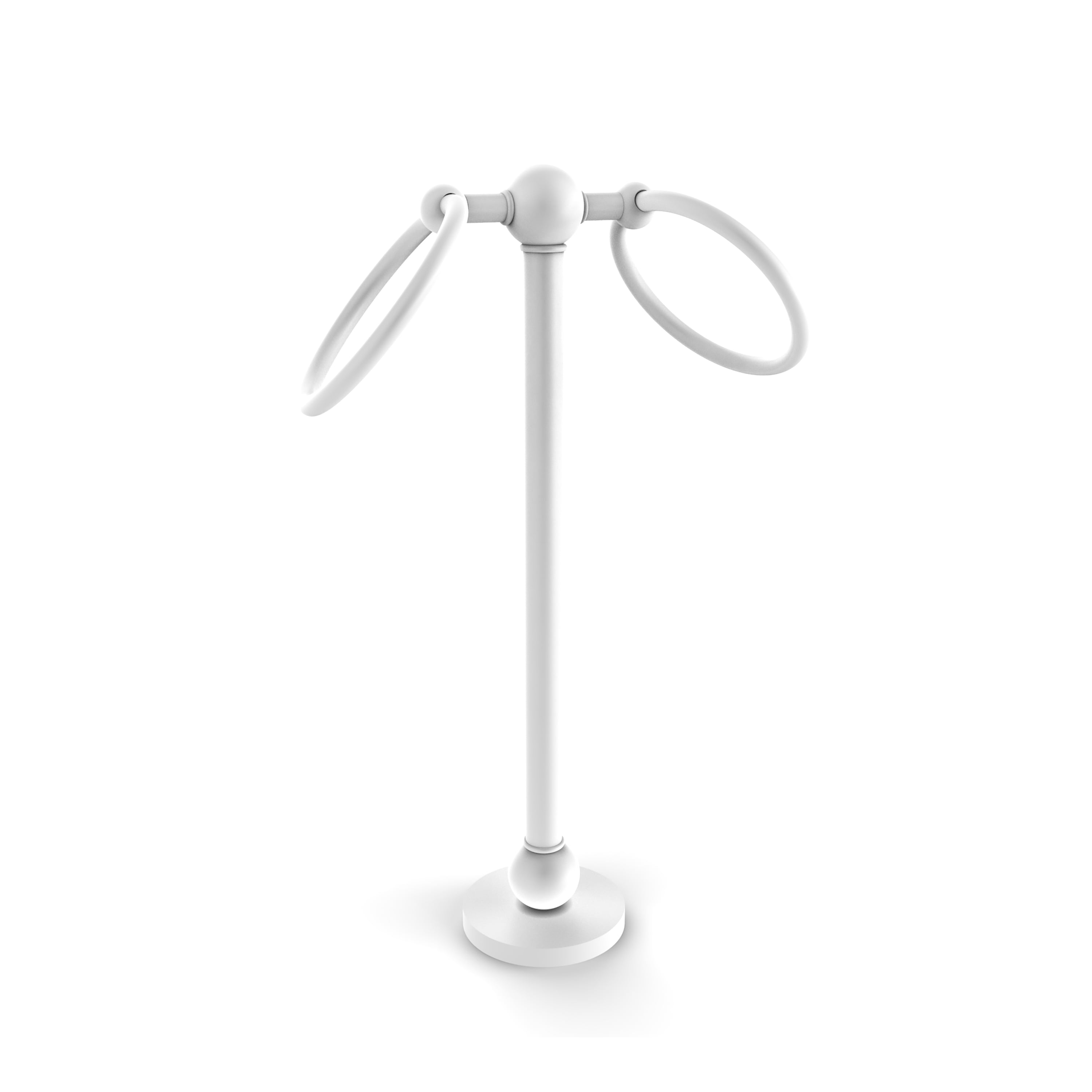 Vanity Top 2 Ring Guest Towel Holder