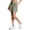 Sage, variant on RBX Active Women's Knit Waist Stretch Woven Walking Short With Pockets