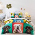 thumbnail image 1 of 3D Colored Animal Dog Quilt Cover Set Ropa de Cama Set Funda Nórdica Fundas de almohada 249, 1 of 10