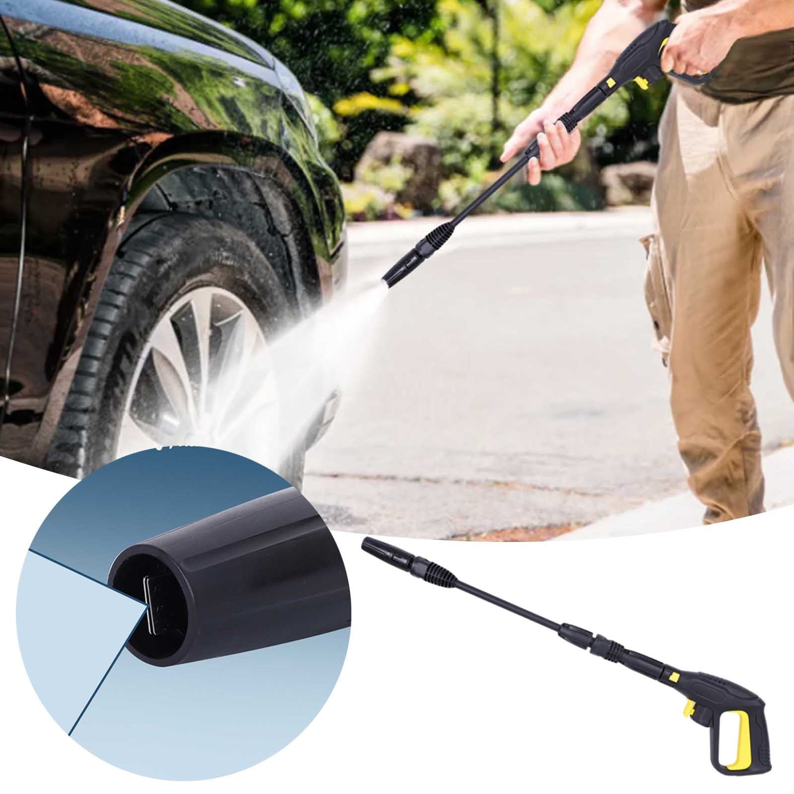 Pressure Washer High Power Water Spray For Car Cleaning With Adjustable Nozzle Universal Fit For All Vehicles Hose System