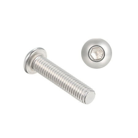 

Tomshine A2 IS07380 304 Stainless Steel Hex Screw Socket Button Bolts Screws M8*35
