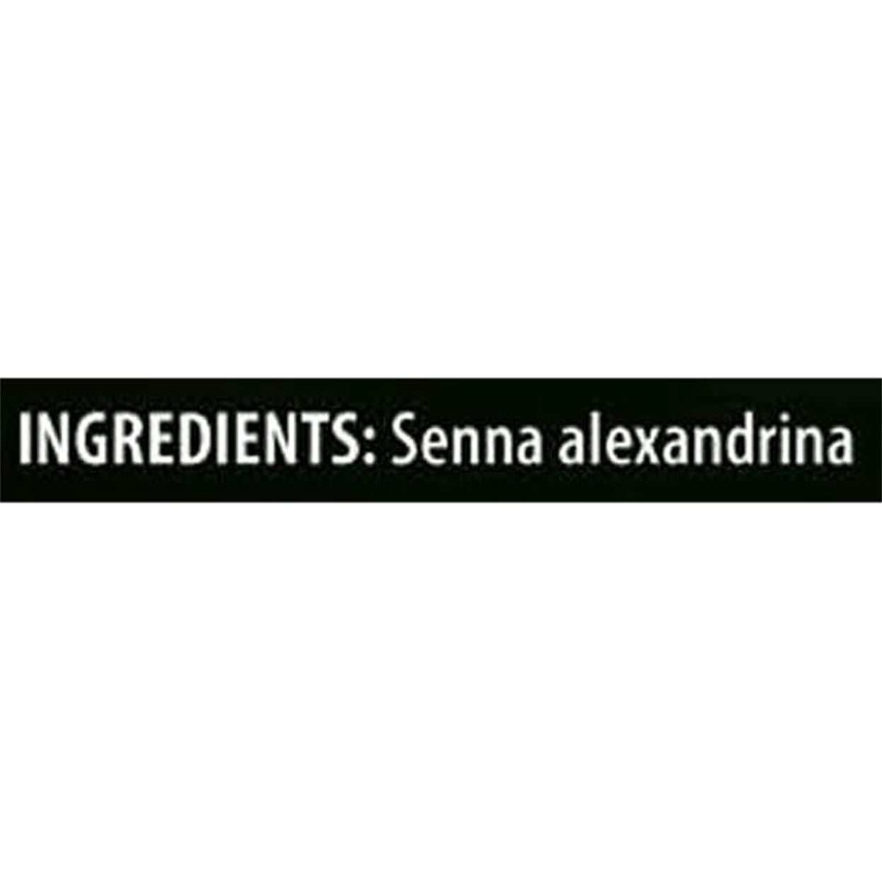 Senna Tea 100 Bags 100% Natural Herbal Tea in Resealable Zip Pouch