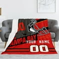 thumbnail image 2 of Blanket Tampa Personalized Plush Throw Blanket for Men Women Youth Gift, 2 of 6