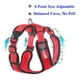 thumbnail image 2 of Arnés de malla ajustable para entrenamiento de mascotas, antitirones, transpirable, reflectante, para perros pequeños, chihuahua y pug., 2 of 6