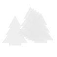 thumbnail image 1 of Paquete de 6 láminas acrílicas de 2mm, Panel de de plástico , de de plástico grueso para letreros de , Árbol de Navidad Gloria lámina acrílica base ligera, 1 of 8