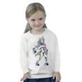 thumbnail image 3 of Awkward Styles Halloween Toddler Long Sleeve Shirt Zombie Unicorn Dance Kids T-Shirt, 3 of 5