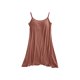 thumbnail image 5 of Pijama corto con tirantes para mujer, con almohadilla para el pecho, fino, sin mangas, modal, 5 of 6