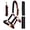 Burgundy, variant on Nylon Horse Neoprene Padded Burgundy Nylon Halter Lead Hardware Stones 606172BG