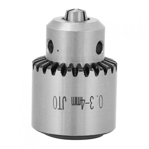 0.3-4mm JT0 Taper Mounted Key Type Mini Drill Chuck Adapter with Key