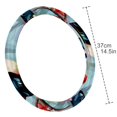 thumbnail image 4 of Woodpecker 14.5 Inch Printing PVC Leather Auto Accessories Car Wheel Cover Steering Wheel Cover, 4 of 6