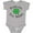 AC-Heather Grey, variant on Inktastic Kiss Me I'm Irish Boys or Girls Baby Bodysuit