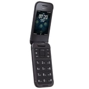 TracFone Nokia 2760 Flip 8GB Cell Phone (Locked), Black