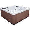 Luxuria Spas Ensemble 6-Person 44-Jet Acrylic Lounger Hot Tub with Ozonator