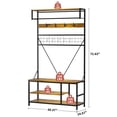 thumbnail image 2 of Versatile Freestanding Clothes Rack - Home Wardrobe Organizer for Efficient Storage - Durable Standalone Garment Rack for Bedroom, Entryway, or Closet, 2 of 7