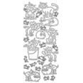 thumbnail image 1 of Peel-Off Stickers - Cats - Gold, 1 of 1