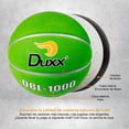 thumbnail image 2 of Balón de Basquetbol Duxx Hule #7 DB1000 Verde, 2 of 5