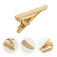 thumbnail image 3 of Tie Clip Golden Copper 1Pcs 1.8In, 3 of 8