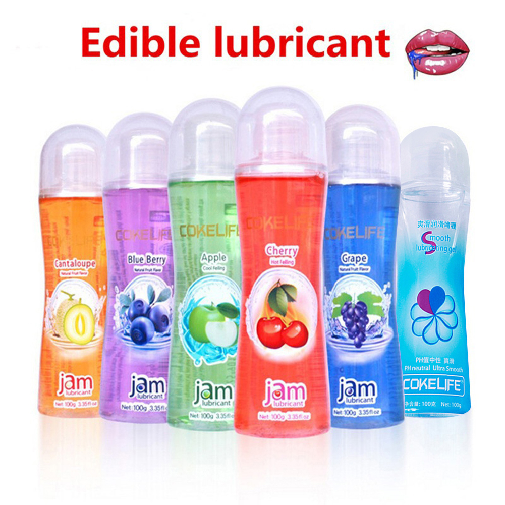 Travelwant 100g Flavored Water Based Lube,Natural Lubricant Kissable