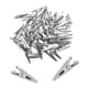 thumbnail image 1 of 100 piezas línea de prueba pinza de Clip de práctico confiable reutilizable 28mm Cola Pinzas de cocodrilo, 1 of 8