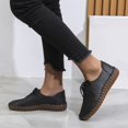 thumbnail image 3 of Vedolay Nude Casual Shoes For Women Shoes for Women Slip-on Non-Slip Soft Walk Loafers,Black 8.5, 3 of 5