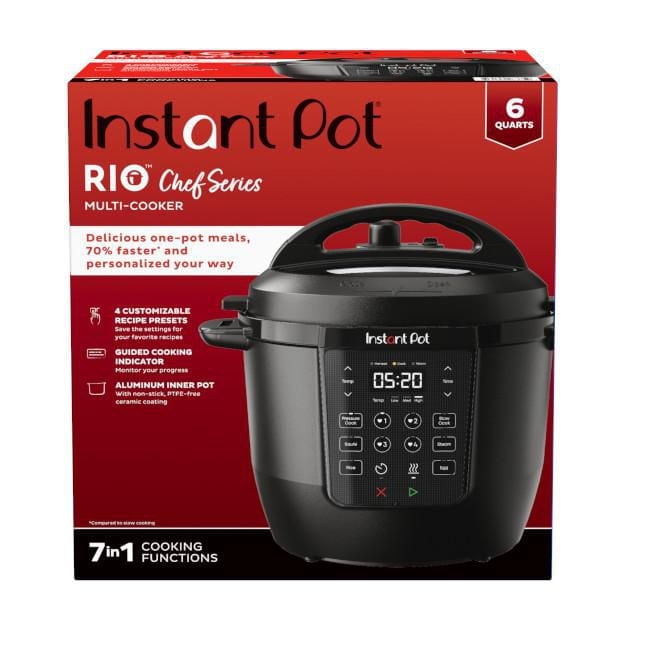 Multicuiseur Instant Pot® RIO™ Série Chef, 6QT
