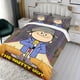 thumbnail image 3 of El Niño Chiflado Conjunto de sábanas temático, trío de piezas, cómodo y amigable con la piel, diseño único, regalo de decoración para el hogar para familiares, amigos y fans, 90 cm * 190 cm, 3 of 6