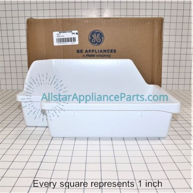 WR30X23327 GE Refrigerator Ice Bucket Assembly Replacement Part