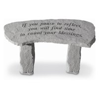 Kay Berry Concrete Benches Walmart Com