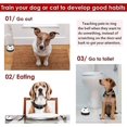 thumbnail image 3 of Jinsinto 2 Pack Metal Dog Bells With Non-slip Rubber Bottom For Pet Training Bell (white), 3 of 4