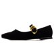 thumbnail image 2 of Flats Mutante Gamuza para Mujer CD206 negro 25.5, 2 of 6