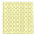 thumbnail image 2 of Ambesonne Yellow Shower Curtain, Repetitive Lemon Characters, 69"Wx70"L, Mustard Charcoal Grey, 2 of 4
