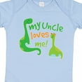thumbnail image 4 of Inktastic My Uncle Loves Me Boys Baby Bodysuit, 4 of 5