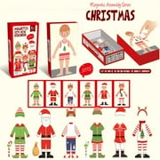 Fuazewewe Children's Educational Toys Wooden Magnetic Drawing Board Magnetic Game Puzzles