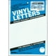 Vinyle Adhésif Permanent Lettres & Chiffres 1" 183/Pkg-White – image 1 sur 2