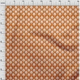 thumbnail image 4 of oneOone Polyester Spandex Orange Fabric Asian Block Sewing Material Print Fabric By The Yard 56 Inch Wide, 4 of 5