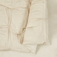 thumbnail image 3 of Laurel & Mayfair Riley Pleated Linen 3-Piece Textured Comforter Set, King, 3 of 7