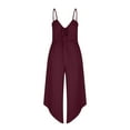 thumbnail image 5 of gakvbuo Wide Leg Suspender Jumpsuits For Women, 5 of 7