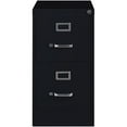 thumbnail image 4 of Scranton & Co 22" 2-Drawer Metal Letter Width Vertical Filing Cabinet in Black, 4 of 12