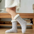 thumbnail image 2 of MuZeFu Christmas Socks for Women Women's Home Plush And Thick Insulation, Sleep, Christmas Socks, Snow Socks, Slippers, Carpet Socks, 2 of 2