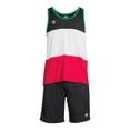 thumbnail image 5 of Umbro Adult Men's Muscle Tank and Shorts 2-Piece Lounge Set, Sizes S-2XL, Mens Loungewear, 5 of 5