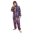 thumbnail image 5 of Vzayyk 4T-14Y Size Aviliable Cozy One-Piece Footless Sleeper Pajama Heart Smily Face, 5 of 8