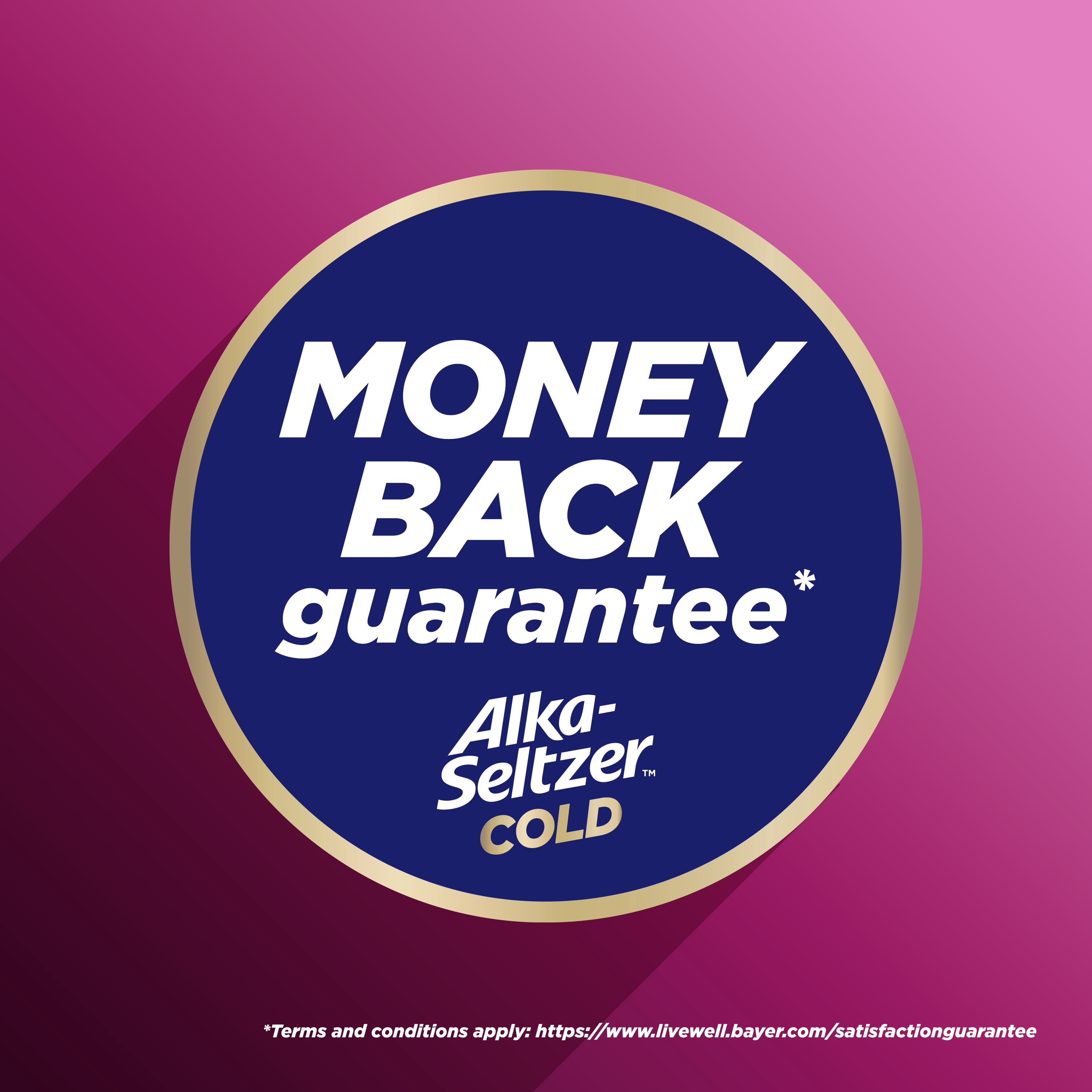 Alka-Seltzer Cold, Cold & Cough Fast Chewable Tabs, No Water Needed, Raspberry Flavor,  24 Count
