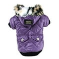 thumbnail image 5 of Pretty Comy Winter Dog Clothes Large Puppy Dog Cute Warm Coat For Pet Faux Pockets Fur Trimmed Dog Hoodies Jacket Costume, 5 of 6