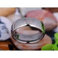thumbnail image 2 of Silver Tungsten Firefighter Medical Ring, 2 of 9