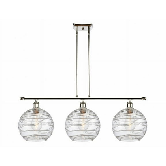 Innovations Lighting 516-3I-13-37 Athens Linear Athens 3 Light 37" Wide Linear Pendant -