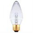 thumbnail image 2 of Bulbrite 60F15CL 60W Fiesta Style Chandelier Bulb, Medium Base, Clear, 2 of 2
