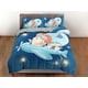 thumbnail image 3 of Oso de peluche volador y perro en la ropa de cama de avión, juego de funda nórdica, ropa de cama con cremallera,, 3 of 4