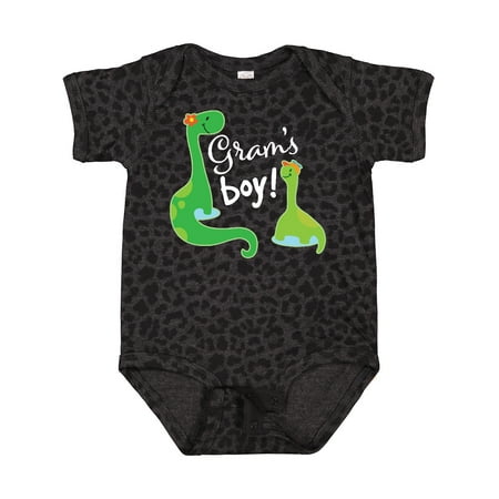 

Inktastic Gram Boy Grandson Dinosaur Gift Baby Boy Bodysuit