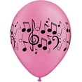 thumbnail image 5 of 11 inch Qualatex Neon Music Notes Wrap Latex Balloons (50 Pack) - Party Supplies Decorations, 5 of 9